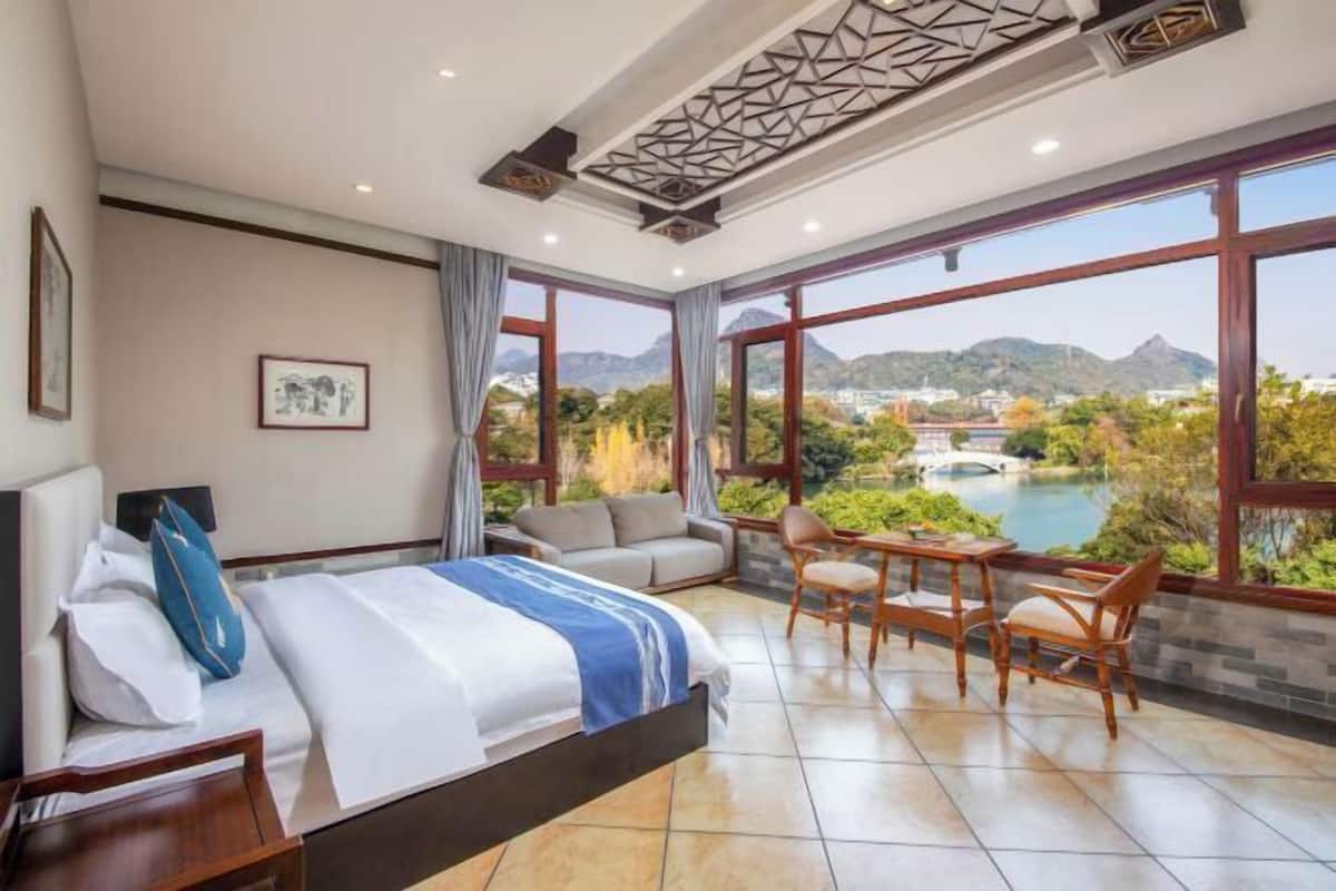 1 kamar tidur, seprai premium, tempat tidur Select Comfort, dan brankas