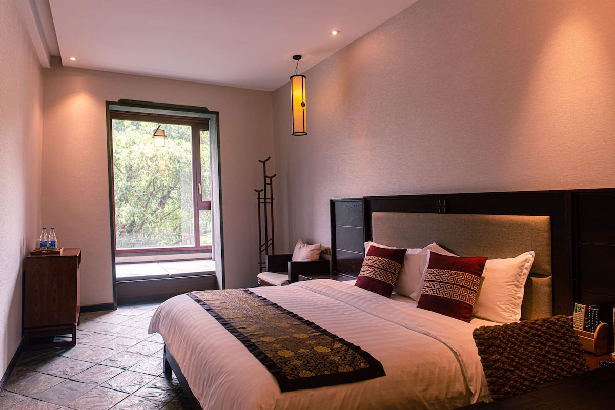 1 kamar tidur, seprai premium, tempat tidur Select Comfort, dan brankas