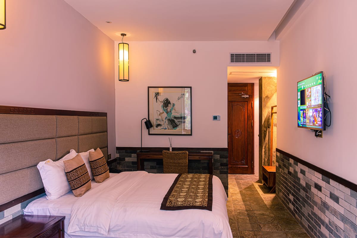 Kamar Comfort | 1 kamar tidur, seprai premium, tempat tidur Select Comfort, dan brankas