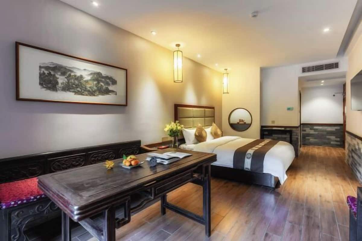 1 kamar tidur, seprai premium, tempat tidur Select Comfort, dan brankas