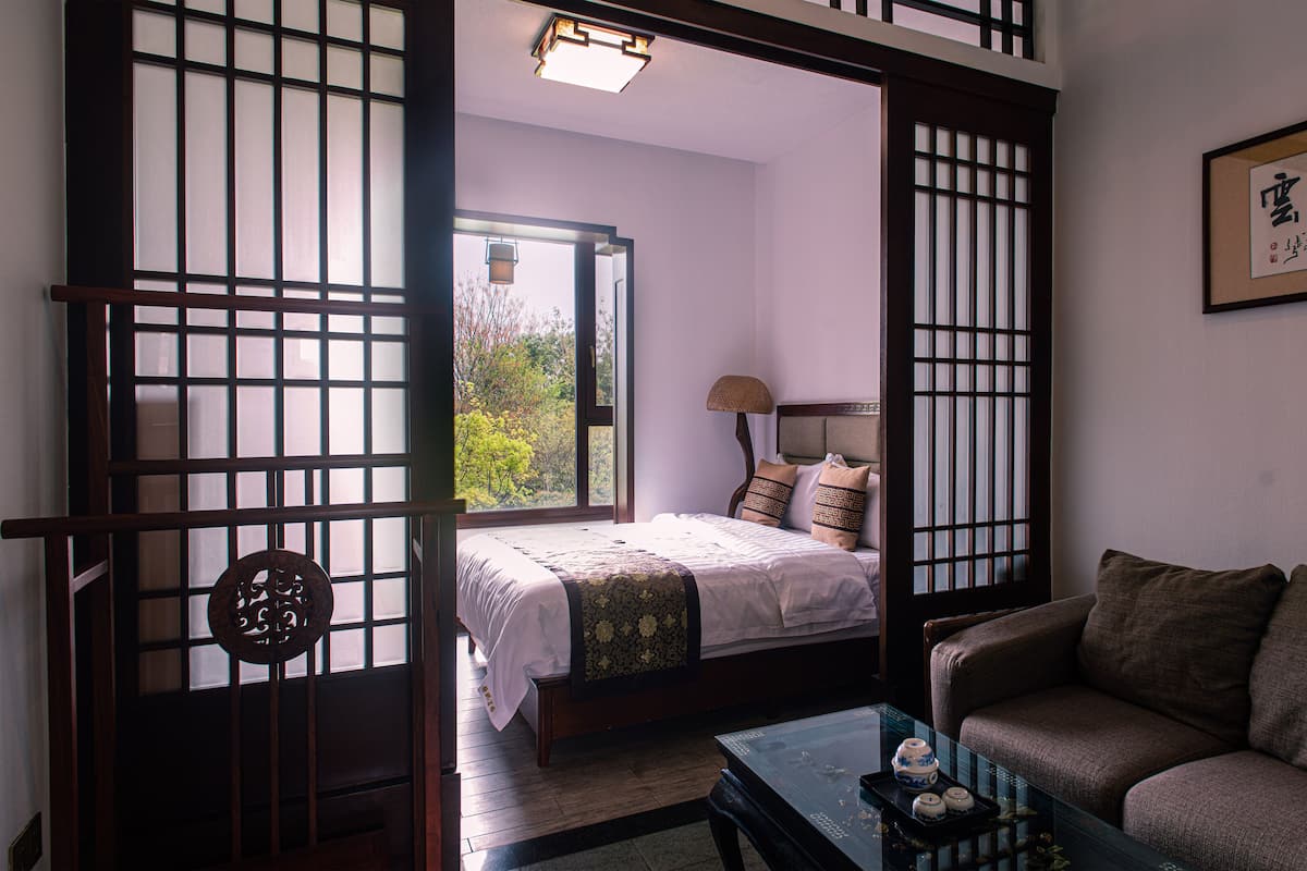 Kamar Mewah | 1 kamar tidur, seprai premium, tempat tidur Select Comfort, dan brankas