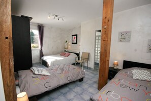 7 sovrum, strykjärn/strykbräda, resesäng och wi-fi