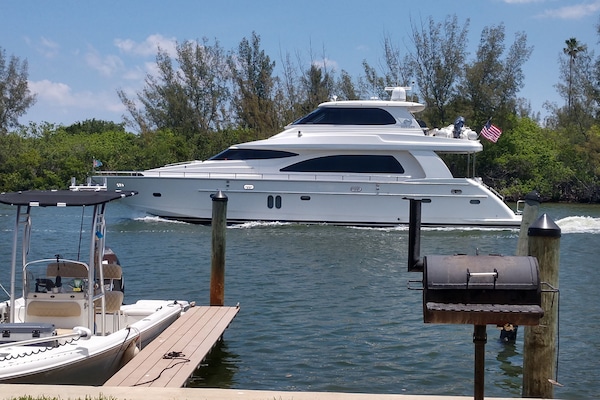Dock area for your boat.