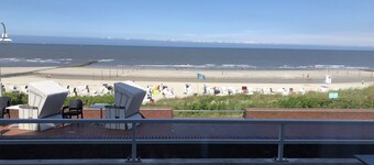 Apartment with an unobstructed view of the Wadden Sea (last House at the top)