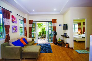 Casa, 2 camere da letto | Area soggiorno | TV a schermo piatto