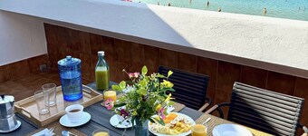 Menorca 5 Star debuterer husleje Bungalow ved stranden, 4 til 7 personer