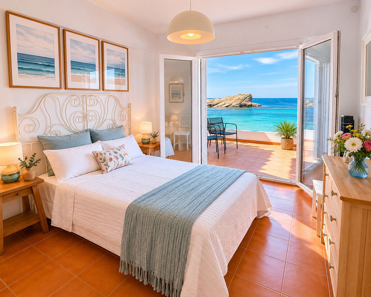 2 bedrooms, desk, iron/ironing board, free WiFi