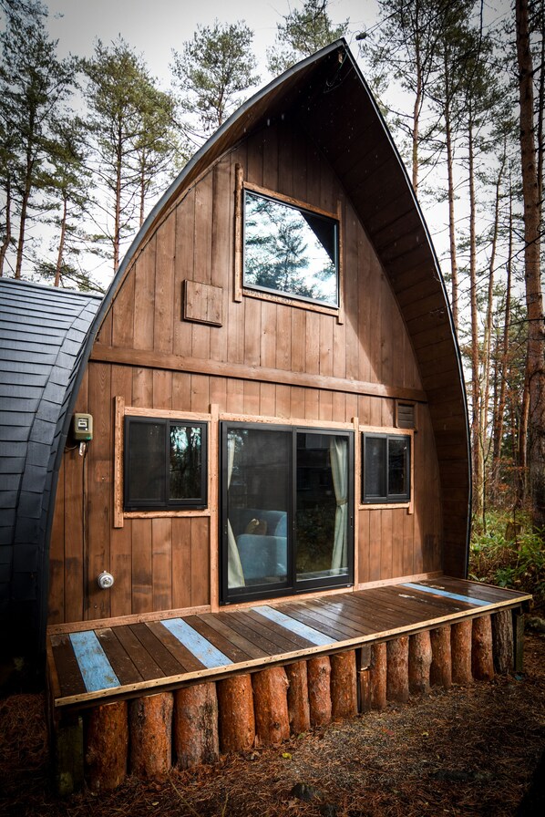 Fachada de la propiedad