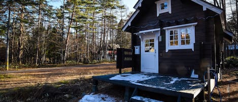 Cabane | 2 chambres, Wi-Fi gratuit, draps fournis