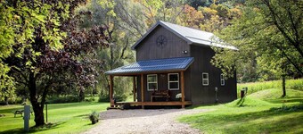 Arcadian Cabin at Bishop Branch, creek-front, public land access, great location