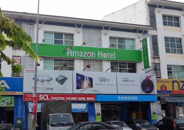 Facciata della struttura