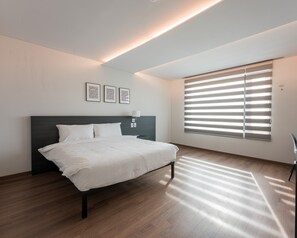 Quarto casal standard, vista para o oceano | Roupas de cama premium, Wi-Fi de cortesia