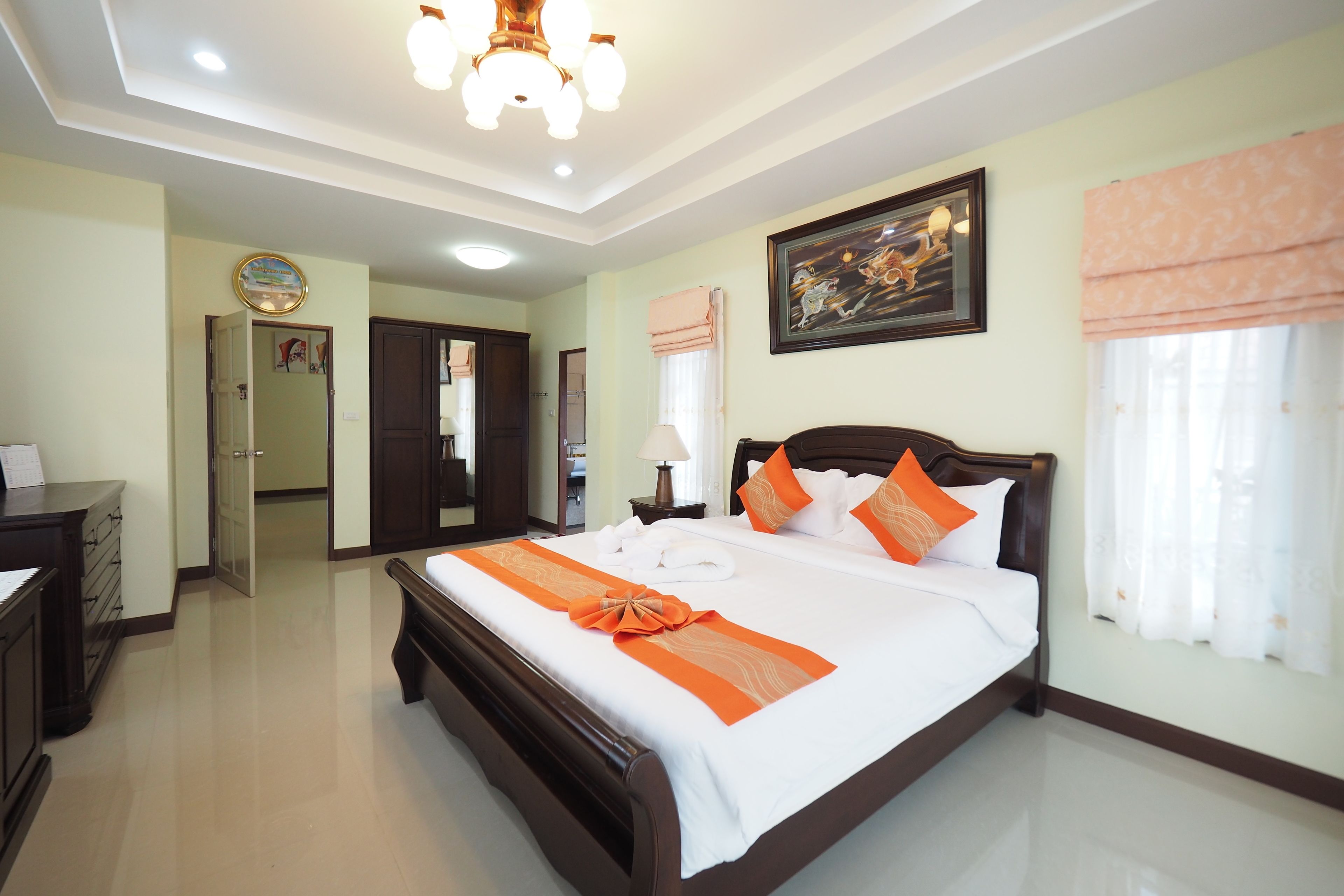 3-Bedrooms Private Pool Villa  | 3 多间卧室、折叠床/加床（额外收费）、免费 WiFi