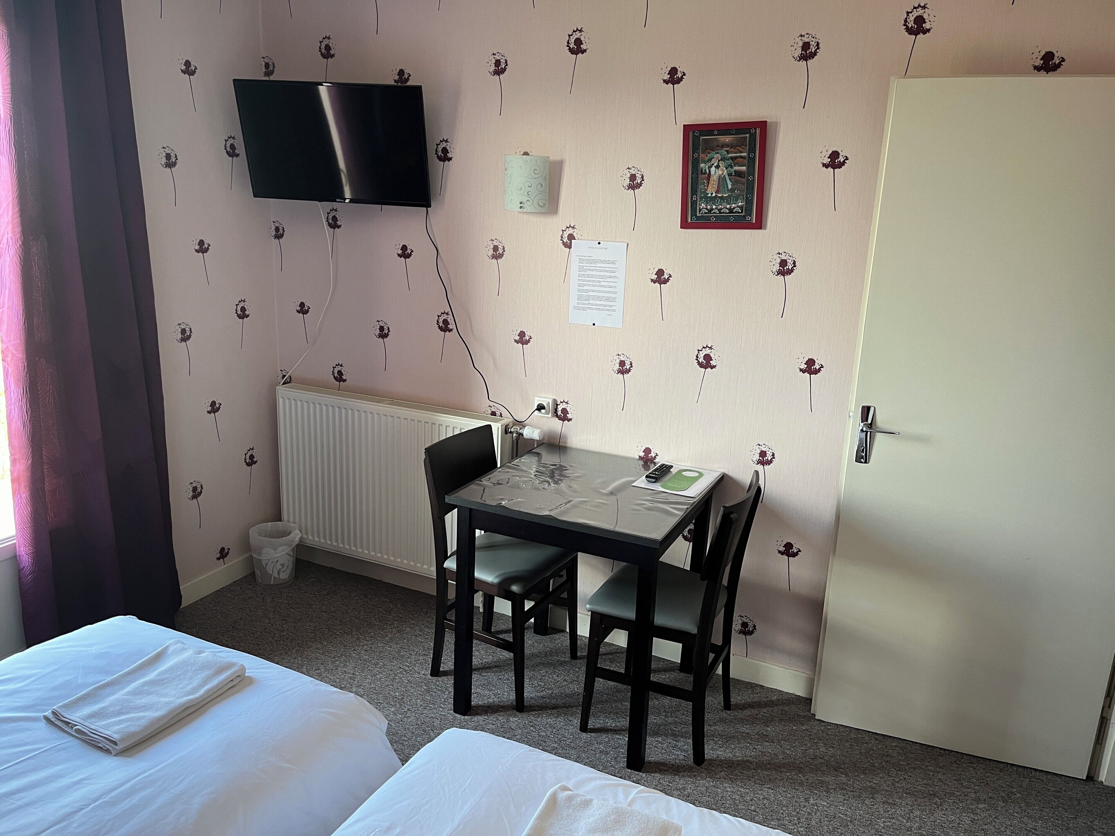 twin room, 2 single beds | desk, laptop workspace, iron/ironing board, free cots/infant beds