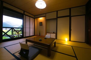 Japanese Western Room, Adult Only, Non Smoking, 2F | In-room safe, desk, free WiFi, bed sheets