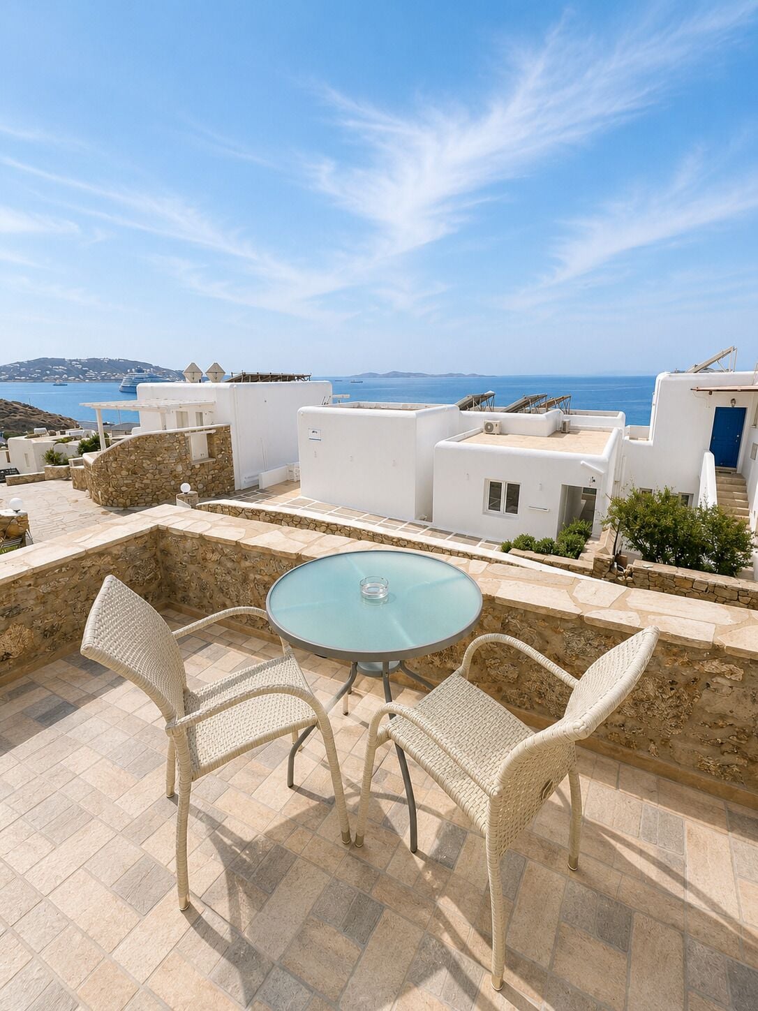 Apartment, 1 Bedroom, Sea View | Terrace/patio