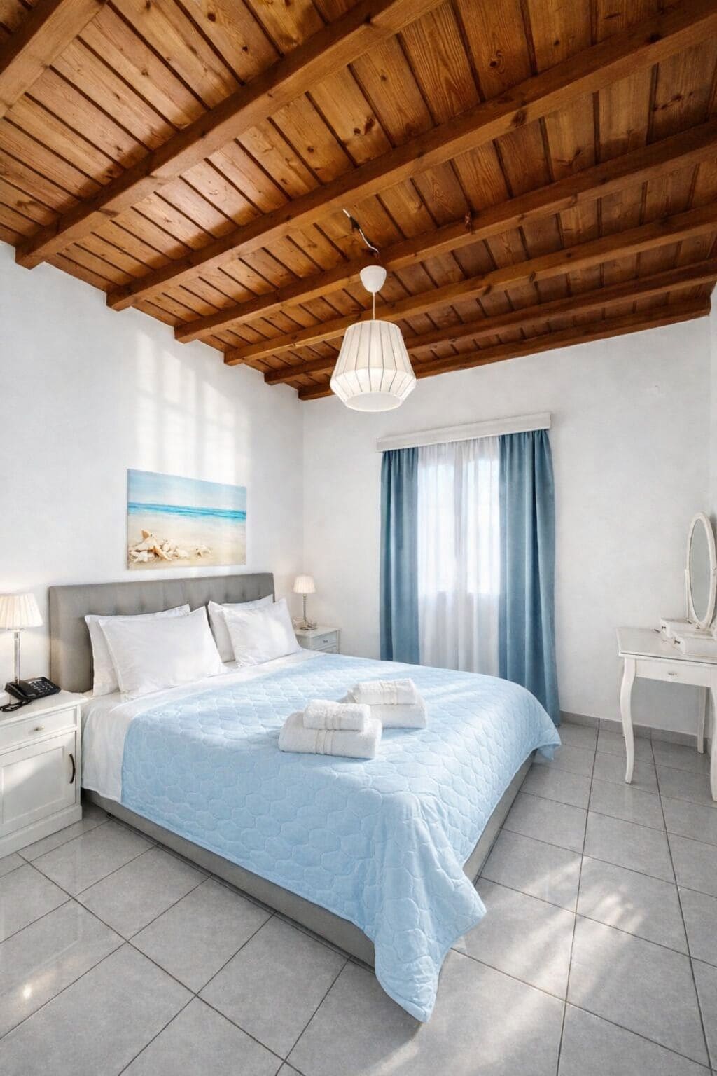 Superior Apartment, 1 Bedroom, Sea View | Minibar, in-room safe, soundproofing, iron/ironing board