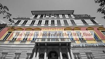 Façade de l’hébergement