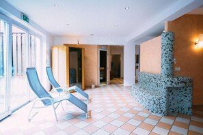 Sauna, baño turco, masajes 