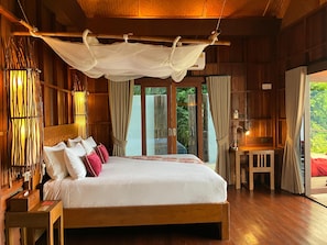 Honeymoon Villa, 1 King Bed, Private Pool, Sea View | In-room safe, desk, iron/ironing board, free WiFi