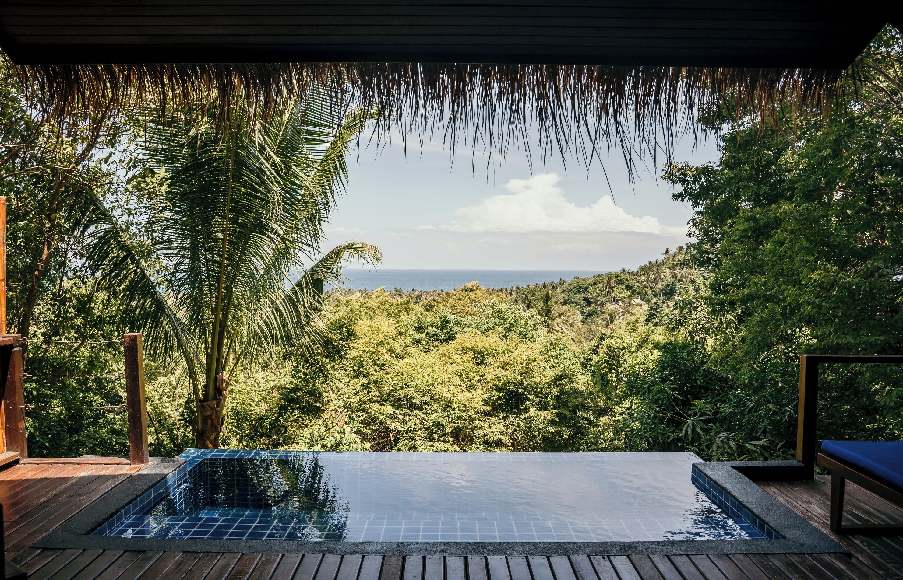 奢华别墅, 1 张特大床, 私人游泳池, 海景 | 沙滩/海景