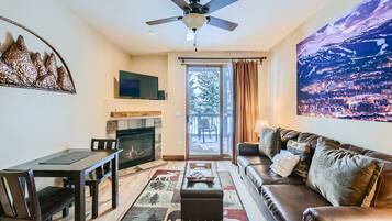 Condo, 1 Bedroom | Living area | TV