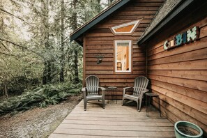 Cabin, 1 Bedroom | Terrace/patio