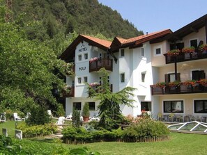 Façade de l’hébergement