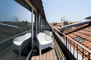 Business Apartment, Balcony, City View | Balcony