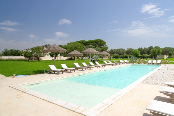 Seasonal outdoor pool