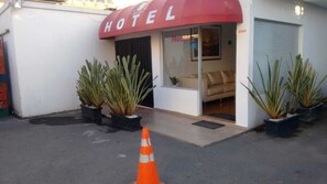 Entrada de la propiedad