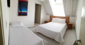 Wifi gratis y ropa de cama 