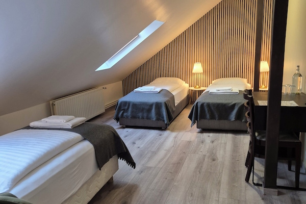 Standard Triple Room, Private Bathroom | 1 bedroom, free WiFi, bed sheets