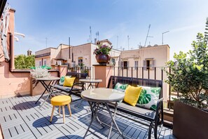 Terraza en la azotea