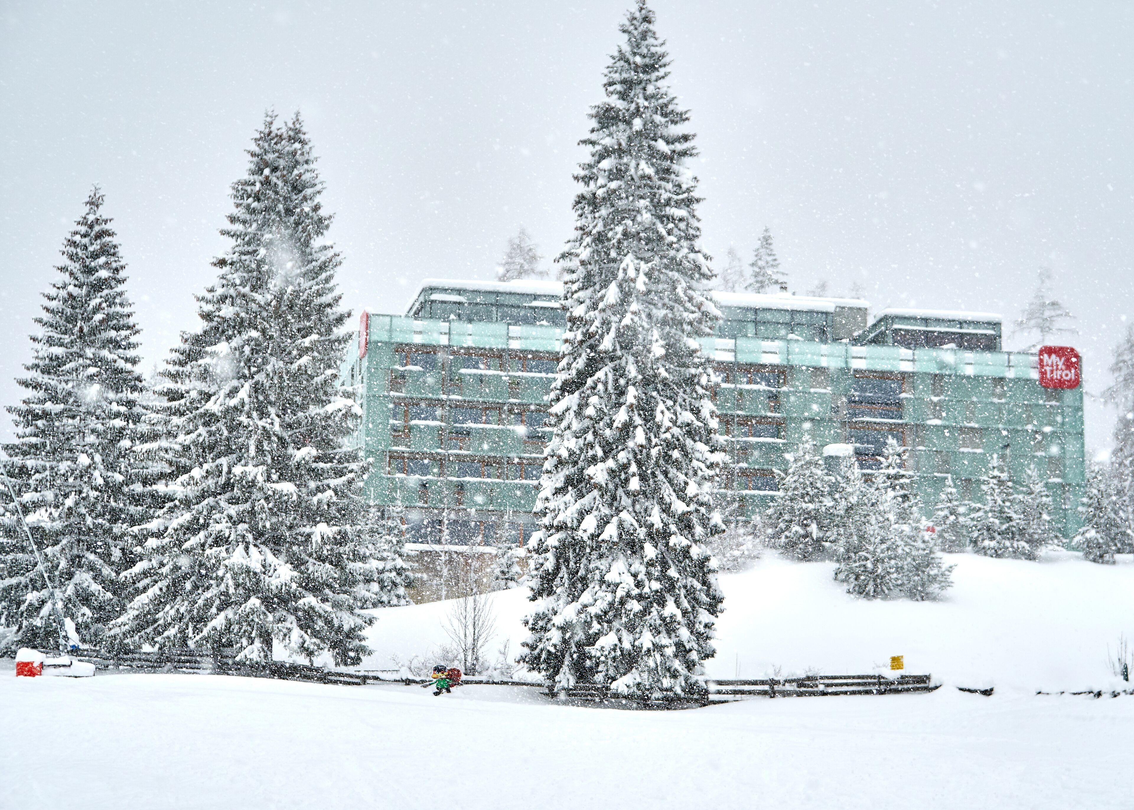 ด้านหน้าที่พัก