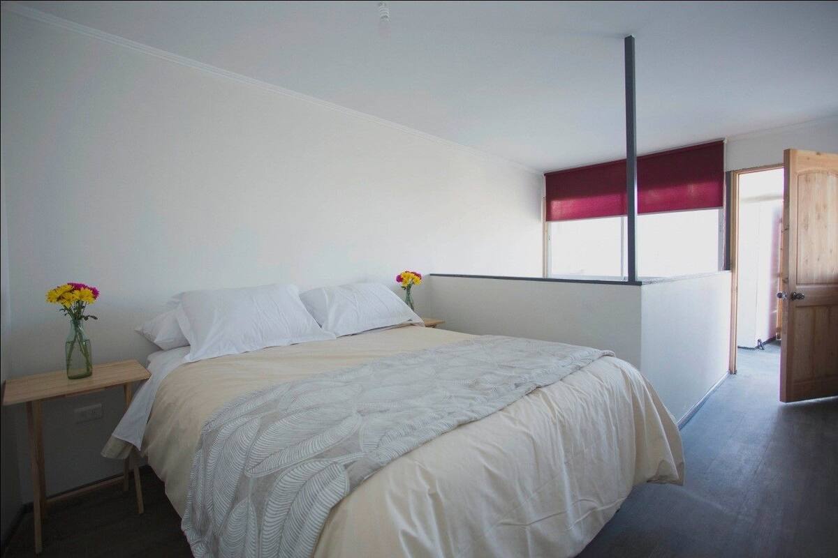 Deluxe-Loft, Kochnische, Stadtblick