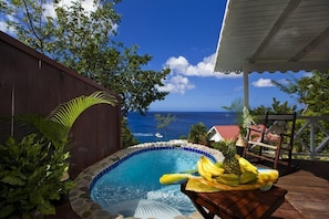 Terrace/patio - Ti Kaye Resort & Spa All Inclusive (Anse La Raye)