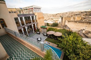 Vue depuis le balcon