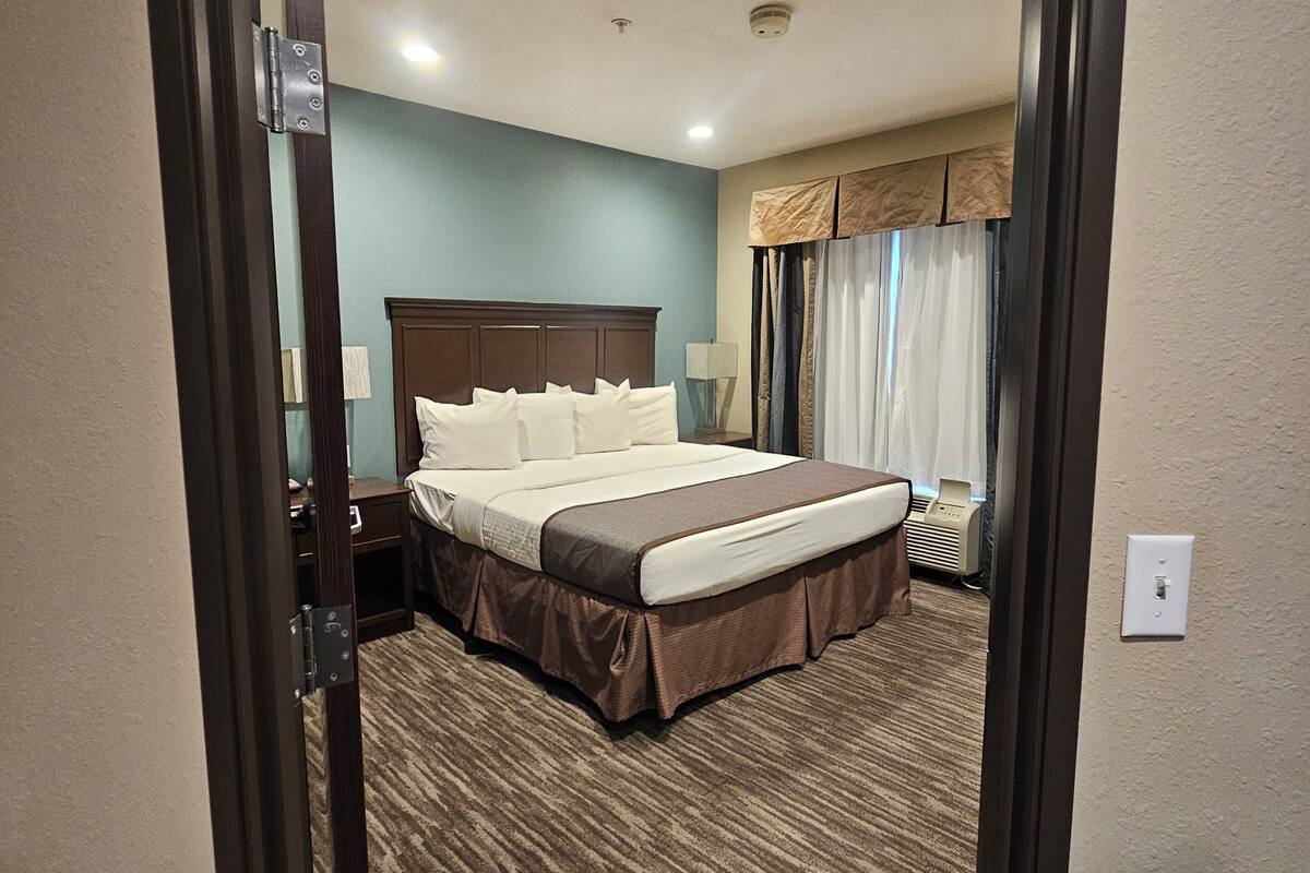 superior suite, 1 king bed with sofa bed | desk, iron/ironing board, free wifi, bed sheets