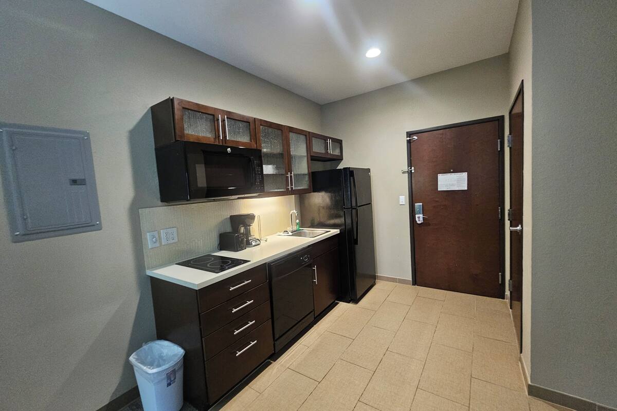 suite, 2 queen beds | private kitchen | fridge, microwave, coffee/tea maker