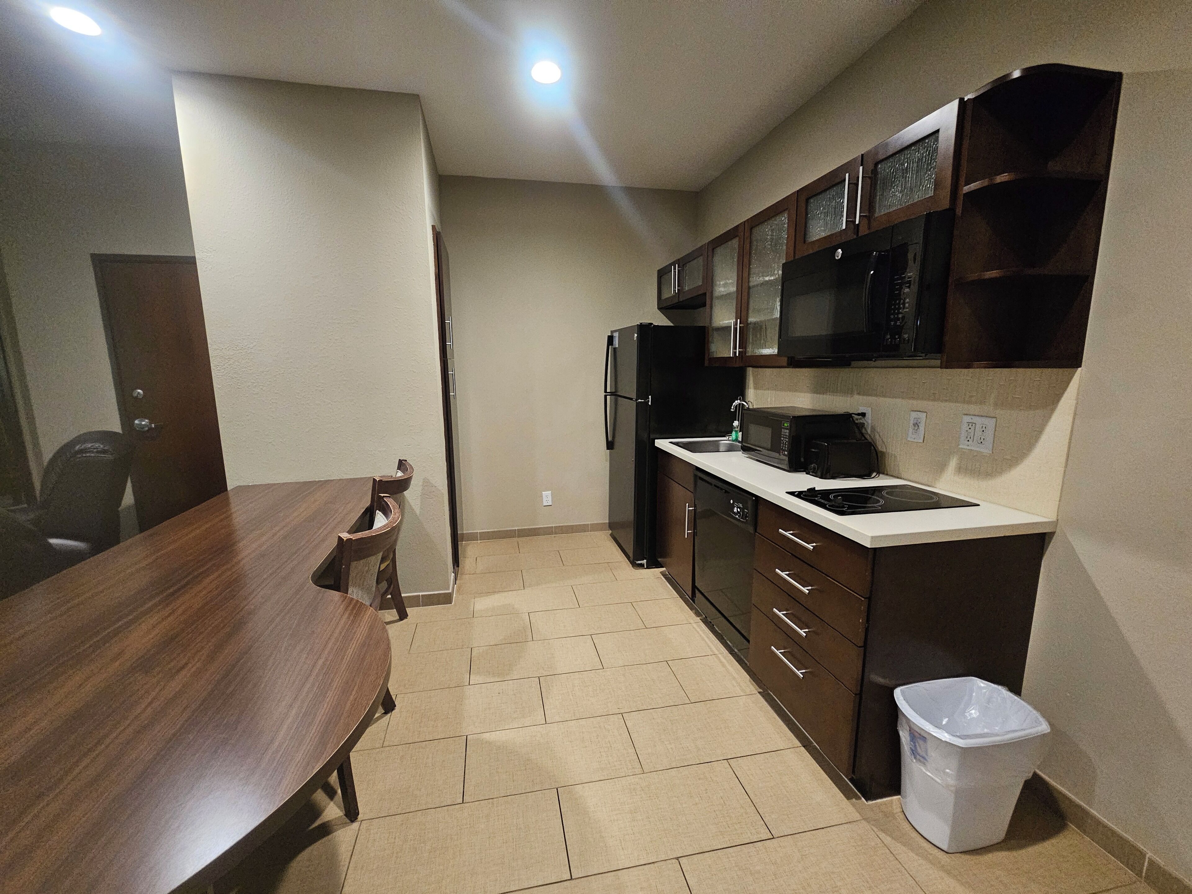 superior suite, 1 king bed with sofa bed | private kitchen | fridge, microwave, coffee/tea maker