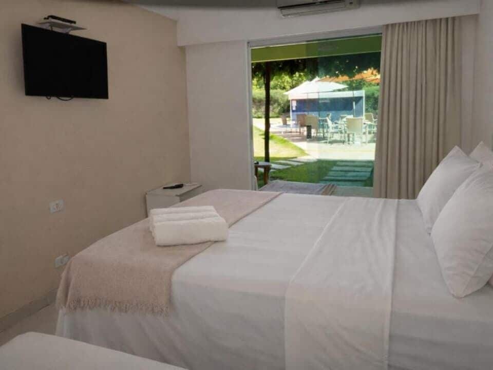 Habitación cuádruple superior | Minibar, cortinas blackout y wifi gratis 