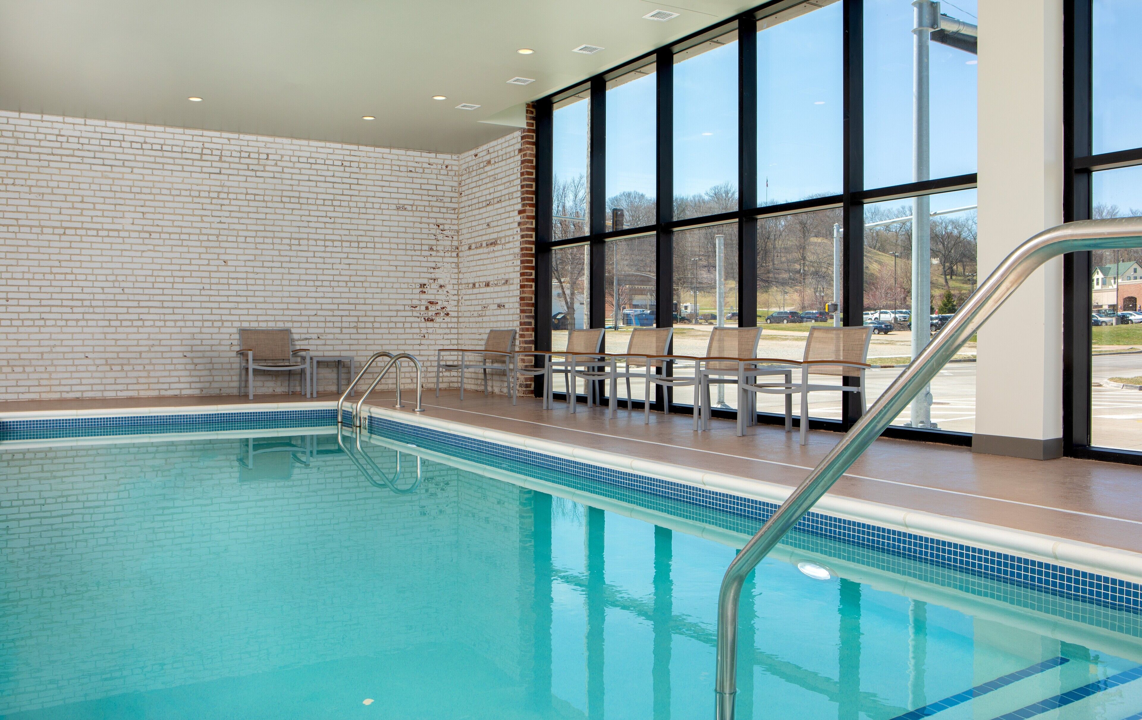 Una piscina techada