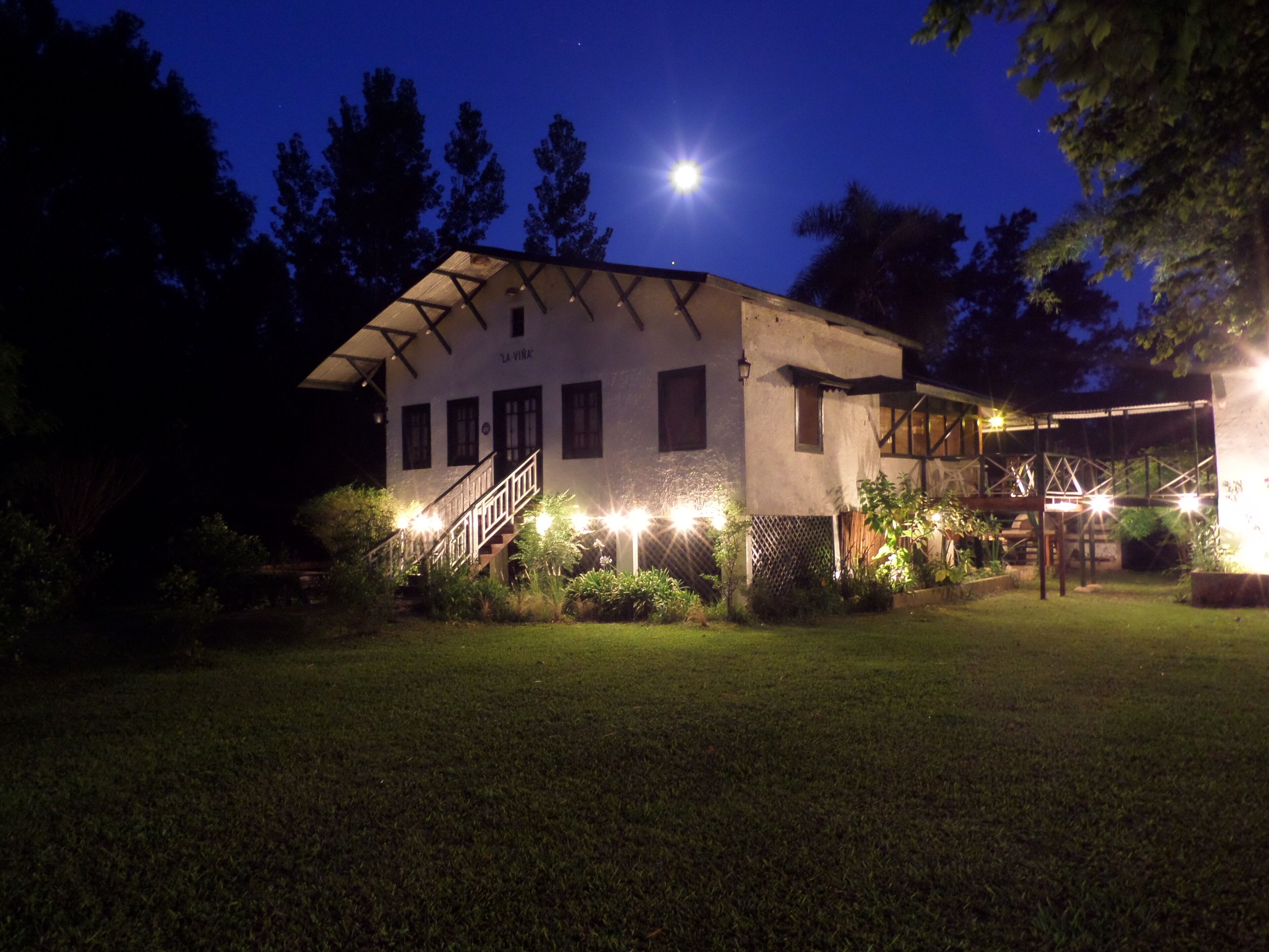 Front of property - evening/night