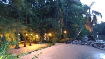 Private beach, kayaking