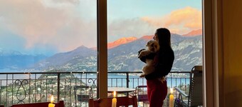 BELLAGIO LES ETOILES detached house with garden, bbq, lake view, private parking