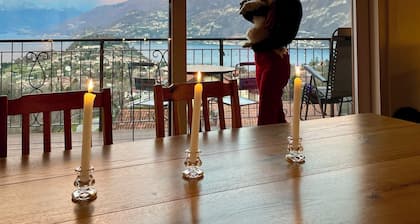 BELLAGIO LES ETOILES detached house with garden, bbq, lake view, private parking