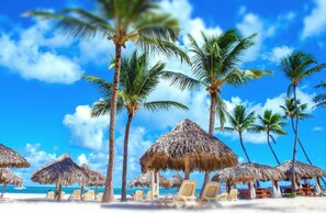 Beach umbrellas