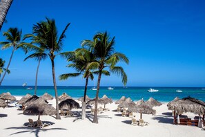 Beach umbrellas