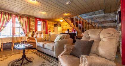 Stay in a 200 Year Old Log Cabin with Modern Conveniences